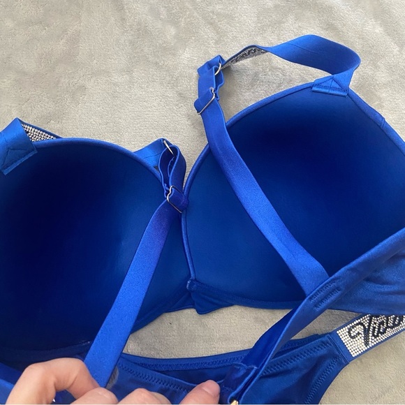 New! Victoria’s Secret wicked shine strap underwire Brazilian bikini 4720 - Picture 8 of 12